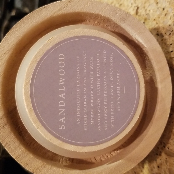 NEW! Large 2 WICK Candle "Sandalwood" - Picture 3 of 8
